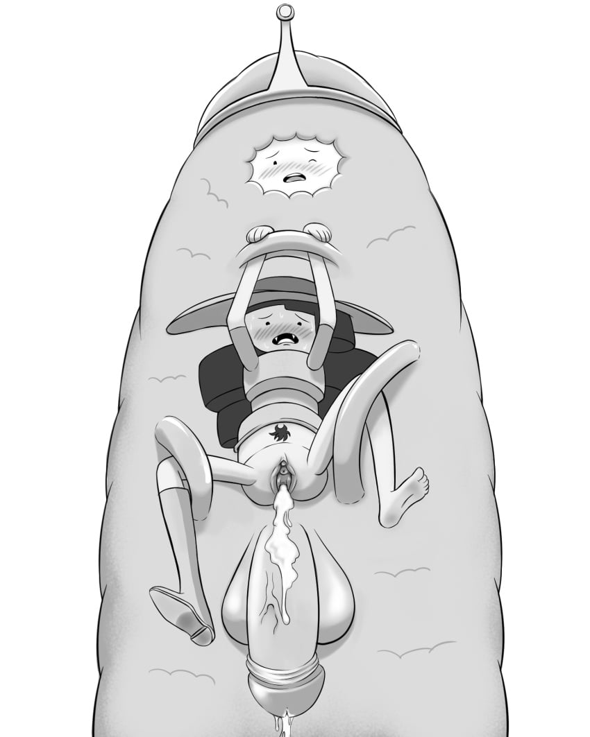 1futa 1girls 2019 adventure_time after_sex after_vaginal areolae balls barefoot blush bondage breasts cartoon_network commission corruption cum cum_drip cum_dripping cum_dripping_from_penis cum_in_pussy cum_inside cum_leaking desire_arts duo female forced futa_on_female futanari greyscale hands_above_head huge_balls huge_cock humanoid humanoid_penis living_sex_toy marceline marceline_abadeer marshmaline_the_campfire_queen nipples nonconsensual one_shoe penis princess_bubblegum pussy transformation