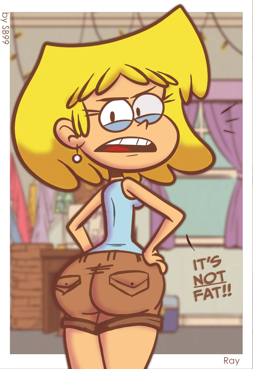 ass back_view bedroom collaboration denial earrings fat_ass female fully_clothed looking_at_another lori_loud nickelodeon paramount_pictures rayryan scobionicle99 signature standing the_loud_house