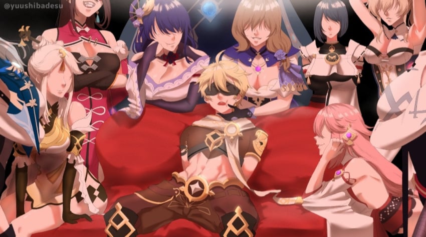 Aether (Genshin Impact) Rule 34 Image