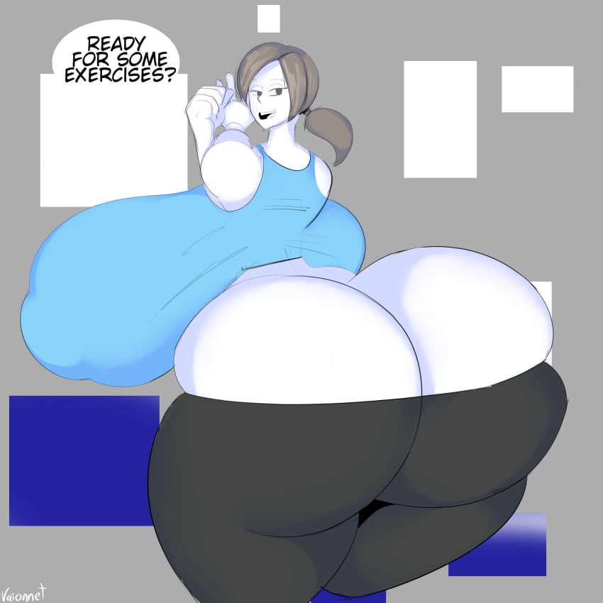 Wii Fit Trainer (Female) Rule 34 Image