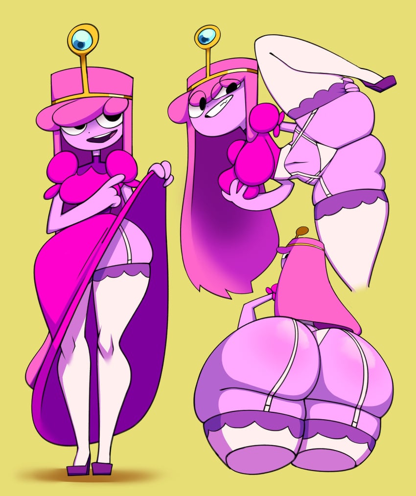 1female 1girl 1girls adventure_time cartoon_network princess_bubblegum