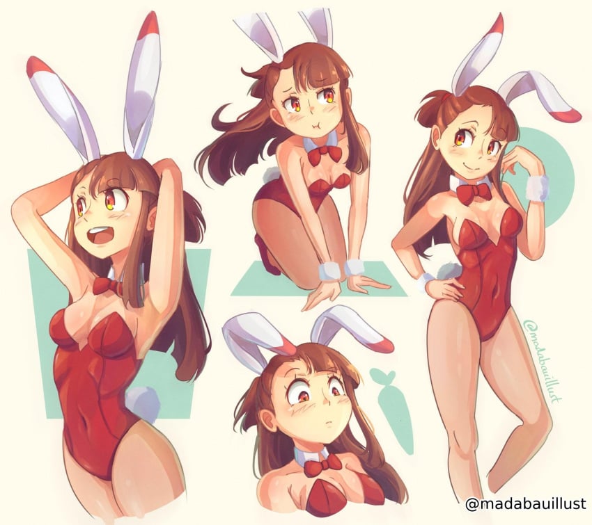 Atsuko Kagari (Little Witch Academia) Rule 34 Image