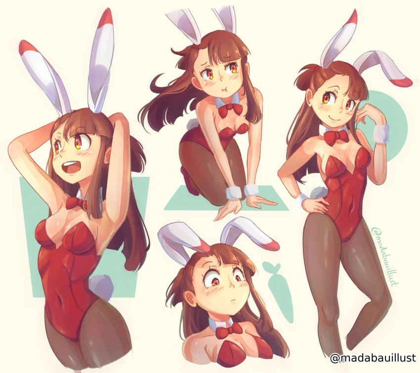 Atsuko Kagari (Little Witch Academia) Rule 34 Image
