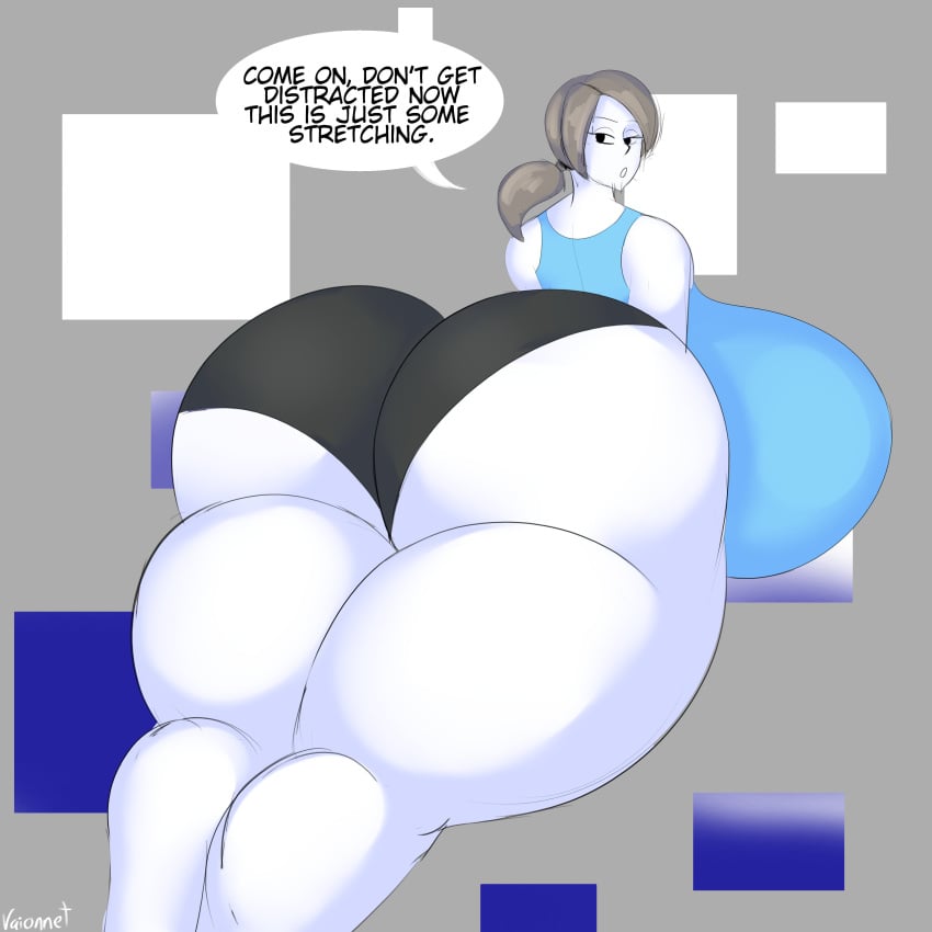 Wii Fit Trainer (Female) Rule 34 Image