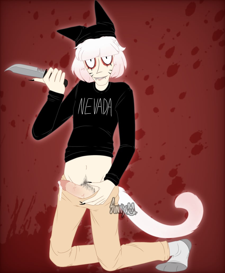 catboy cum knife nyen(ranfren) penis randals_friends ranfren self_upload skinny toony