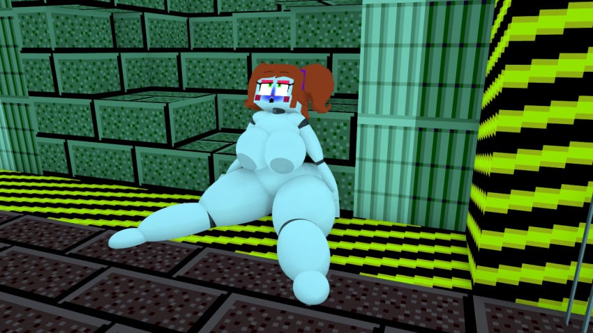 1girls baby_(fnafsl) circus_baby_(fnaf) drown drowned drowning female five_nights_at_freddy&#039;s five_nights_at_freddy&#039;s:_sister_location idiottheartist mine-imator minecraft mojang nude peril robot scottgames solo underwater underwater_peril