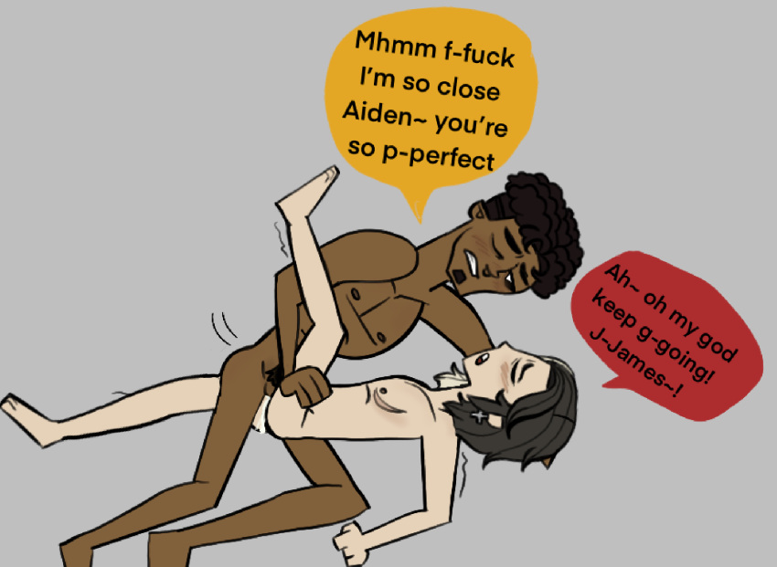 :3 aiden_(disventure_camp) cum_in_pussy cum_inside cuntboy disventure_camp gay gay_sex james_(disventure_camp) male/male odd_nation_cartoons penis_in_pussy unkn0wncurve yaoi