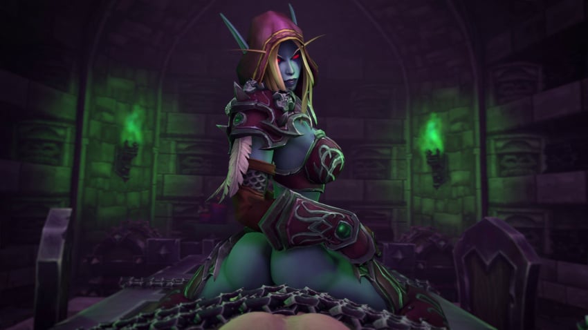 1boy 1girls 3d ass banshee_(warcraft) blonde_hair blue_skin boobs captured chains cowgirl cowgirl_position dark_ranger domination female female_domination female_focus female_on_top female_rape female_rapist femdom forced high_elf human human_(warcraft) human_(world_of_warcraft) human_penetrating humanoid humanoid_penetrated kaegantonovich light-skinned_male male male_rape_victim nude nude_male partially_clothed partially_clothed_female prisoner rape red_eyes reverse_cowgirl_position submissive submissive_male sylvanas_windrunner undead undead_(warcraft) undead_elf warcraft world_of_warcraft