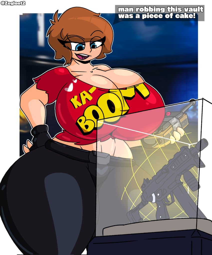 1girls belly_button big_breasts breasts clothed clothing curves curvy curvy_body curvy_female curvy_figure dialogue dialogue_box female female_focus female_only fortnite fully_clothed fully_clothed_male massive_breasts tagme text text_bubble tntina voluptuous voluptuous_female zeglo-official