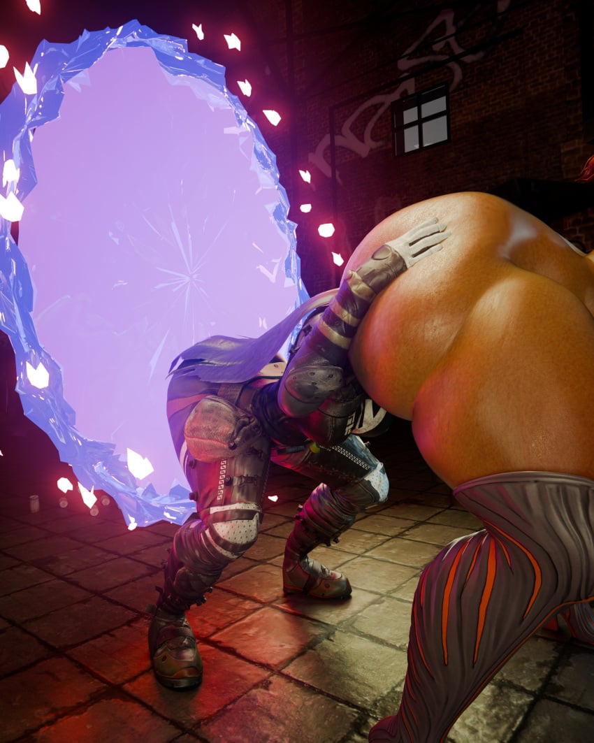 2girls 3d alternate_version_at_source apex_legends ass bent_over big_ass dark-skinned_female dark_skin face_in_ass fat_ass female female_only huge_ass hyper_ass latina loba_(apex_legends) massive_ass renö thick_thighs wraith_(apex_legends) yuri