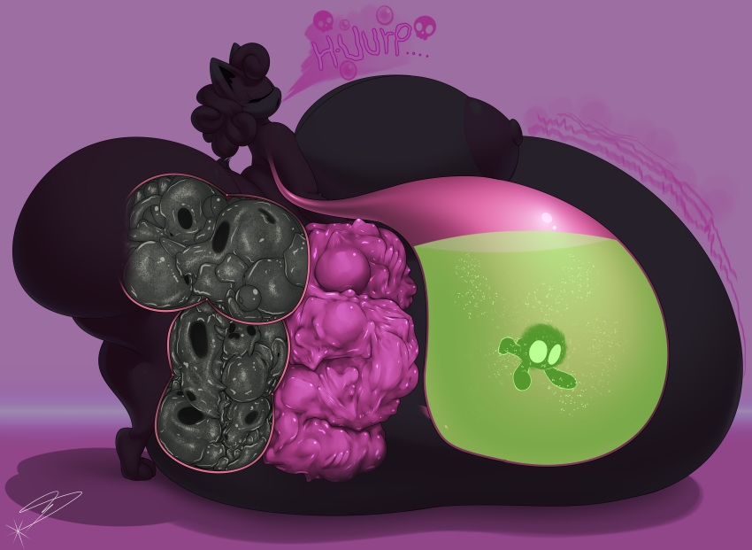 absurd_res after_vore ambiguous_gender anthro ass belly big_ass big_belly big_breasts big_butt bone bones bones_in_intestines breasts burping butt death digestion digestion_noises digital_media_(artwork) fatal fatal_vore female female_pred furry hi_res huge_ass huge_breasts huge_butt hyper hyper_ass hyper_belly hyper_breasts hyper_butt implied_bone_disposal internal internal_view intestines male_prey multiple_prey nintendo pokémon_(species) pokemon post_vore rumbling_stomach skull starstrikex stomach stomach_acid video_games vore weight_gain wigglytuff x-ray xein_(starstrikex)