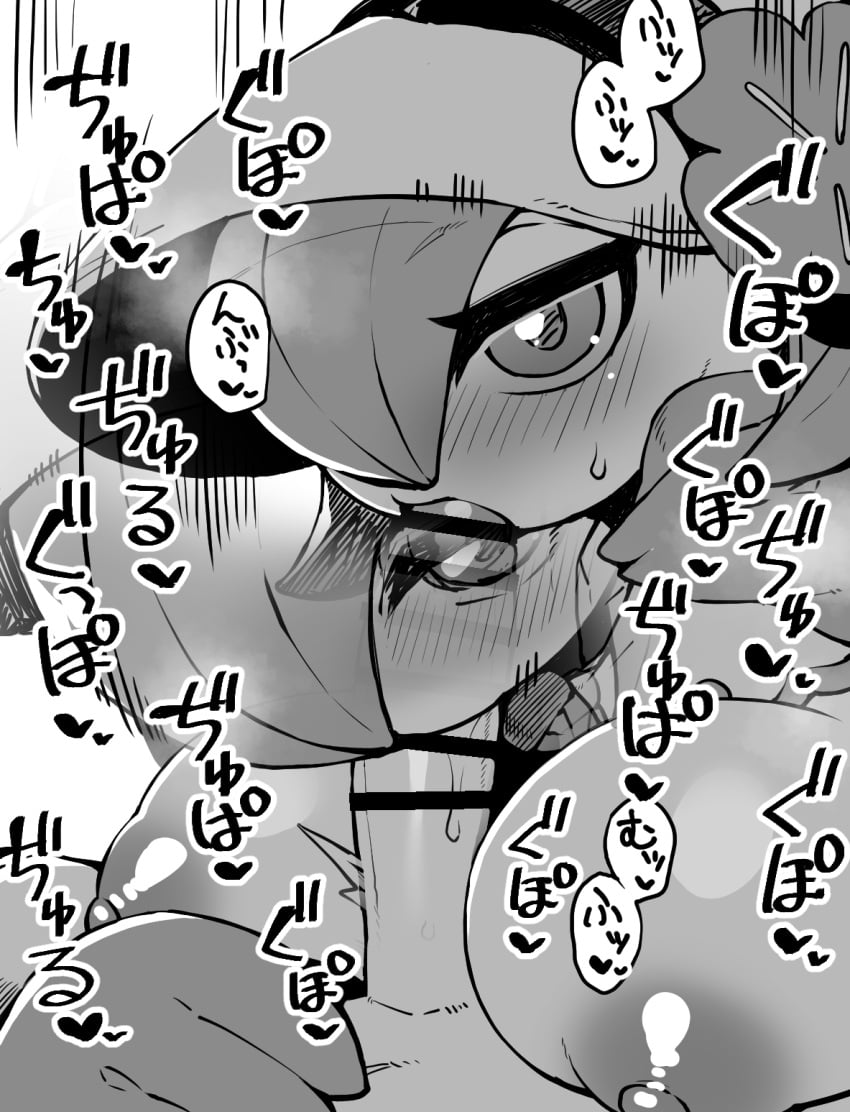 1boy 1girls accessory big_breasts blowjob blush bodily_fluids bonnet breasts censored clothing duo erection fashionable_style_gardevoir fellatio female female_focus female_on_human flower flower_in_hair gardevoir genitals greyscale hair hair_accessory hair_over_eye half-closed_eyes headgear headwear heart heart_after_text hi_res huge_breasts human human_on_humanoid humanoid interspecies japanese_text katuu male/female male_human/female_humanoid male_human/female_pokemon monochrome motion_lines narrowed_eyes nintendo nipples one_eye_obstructed oral oral_penetration penetration penile penis plant pokémon_(species) pokemon pokemon_(species) pokemon_unite pokephilia saliva saliva_on_penis sex simple_background sound_effects sweat sweatdrop text text_with_heart video_games