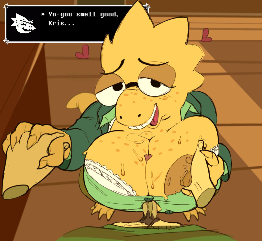 Alphys (Alphys (Deltarune)) Rule 34 Image