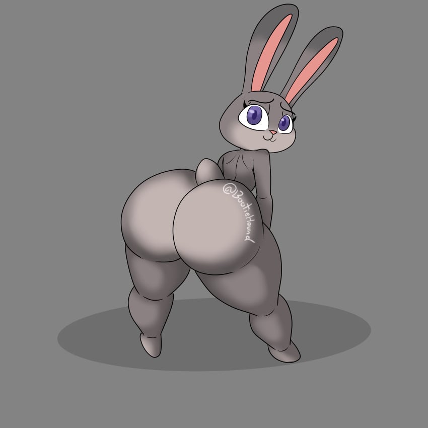 big_ass big_butt bootiehound judy_hopps looking_at_viewer looking_back zootopia