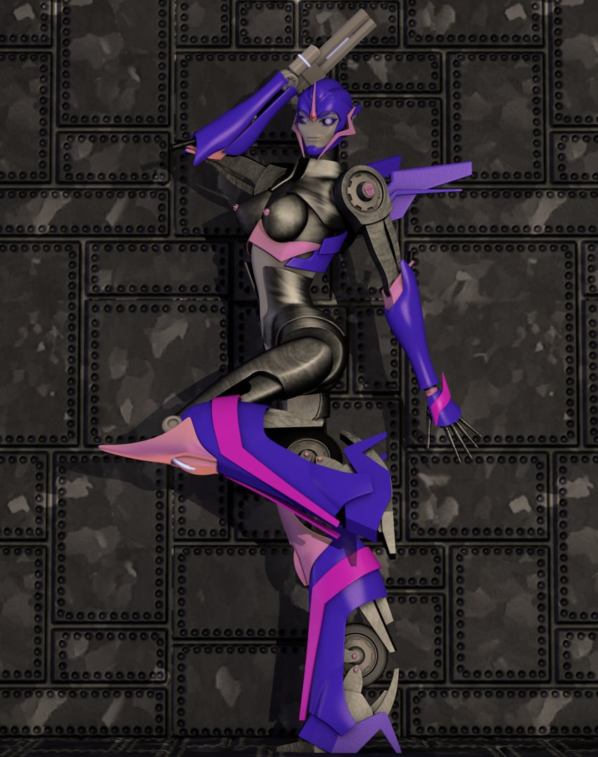 1girls 3d 3d_model alien alien_girl arcee boobs breasts female female_only korblborp machine medium_breasts nipples pink_nipples pinup_pose pose robot robot_girl robot_humanoid solo solo_female tits transformers transformers_prime