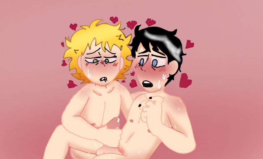 craig_tucker craig_x_tweek gay handjob south_park tweek_tweak tweek_x_craig