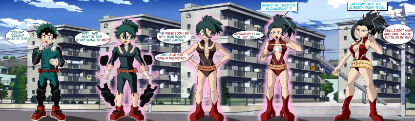 ass_expansion brainwashing breast_expansion erasethismail female gender_transformation identity_death izuku_midoriya large_breasts momo_yaoyorozu mtf_transformation my_hero_academia transformation