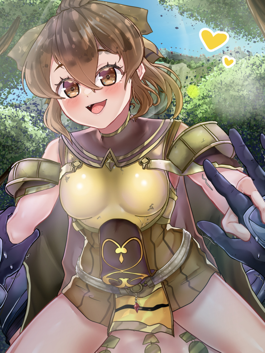 1girls arm_grab bare_thighs blush breasts brown_eyes brown_hair clive_(fire_emblem) cum cum_in_pussy cum_inside delthea_(fire_emblem) female_focus female_on_top fire_emblem fire_emblem_echoes:_shadows_of_valentia forest hair_between_eyes holding_hands icecream_(kwsu2482) looking_at_viewer male_pov nintendo open_mouth outdoors penetrating_pov ponytail pov rape reverse_rape short_hair small_breasts smile solo_focus spread_legs straddling thighs vaginal_penetration victim_pov