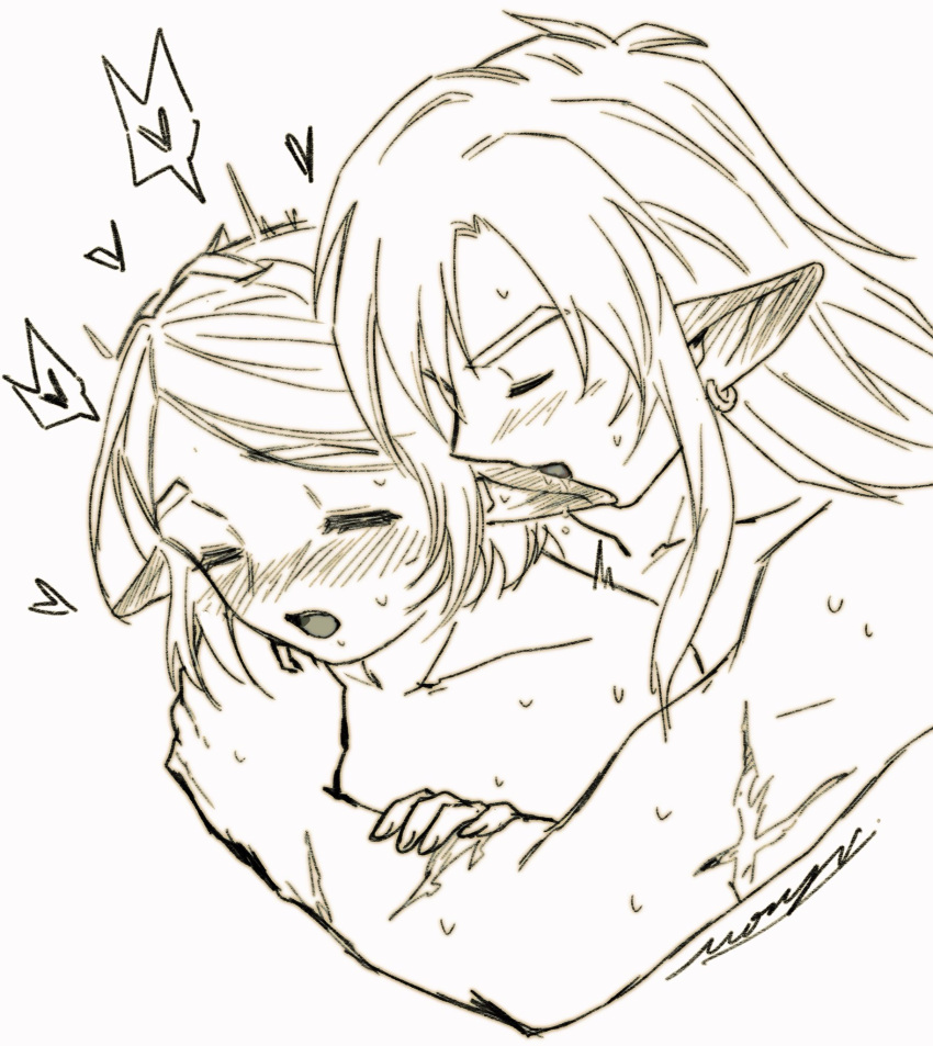Link (The Legend Of Zelda) Rule 34 Image