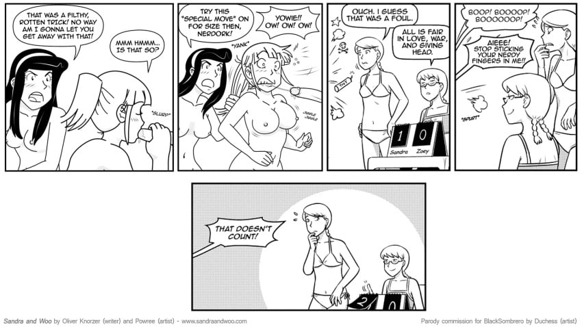 Zoey Irwin (Sandra And Woo) Rule 34 Image