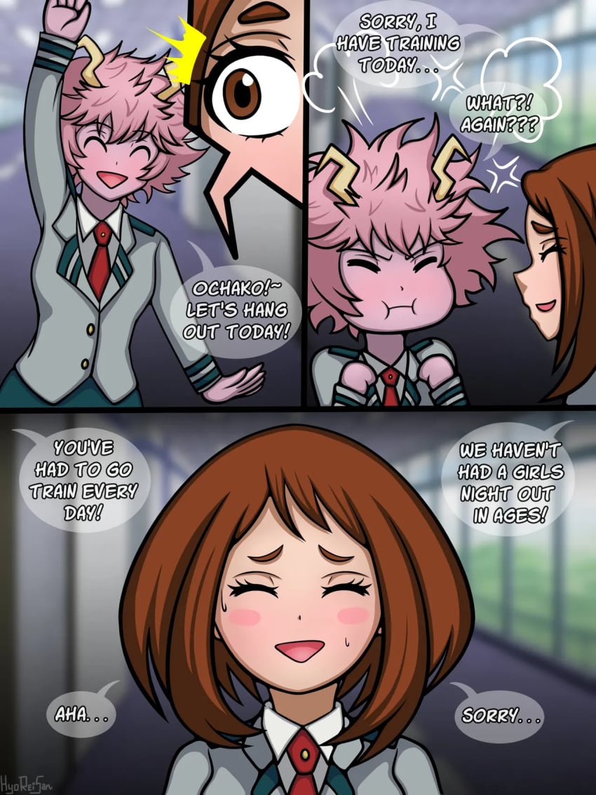 Mina Ashido (My Hero Academia) Rule 34 Image