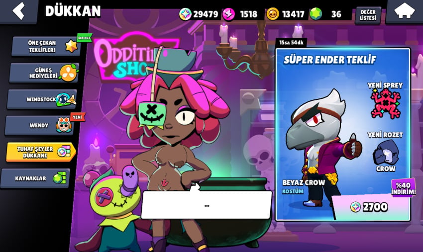 Crow (Brawl Stars) Rule 34 Image