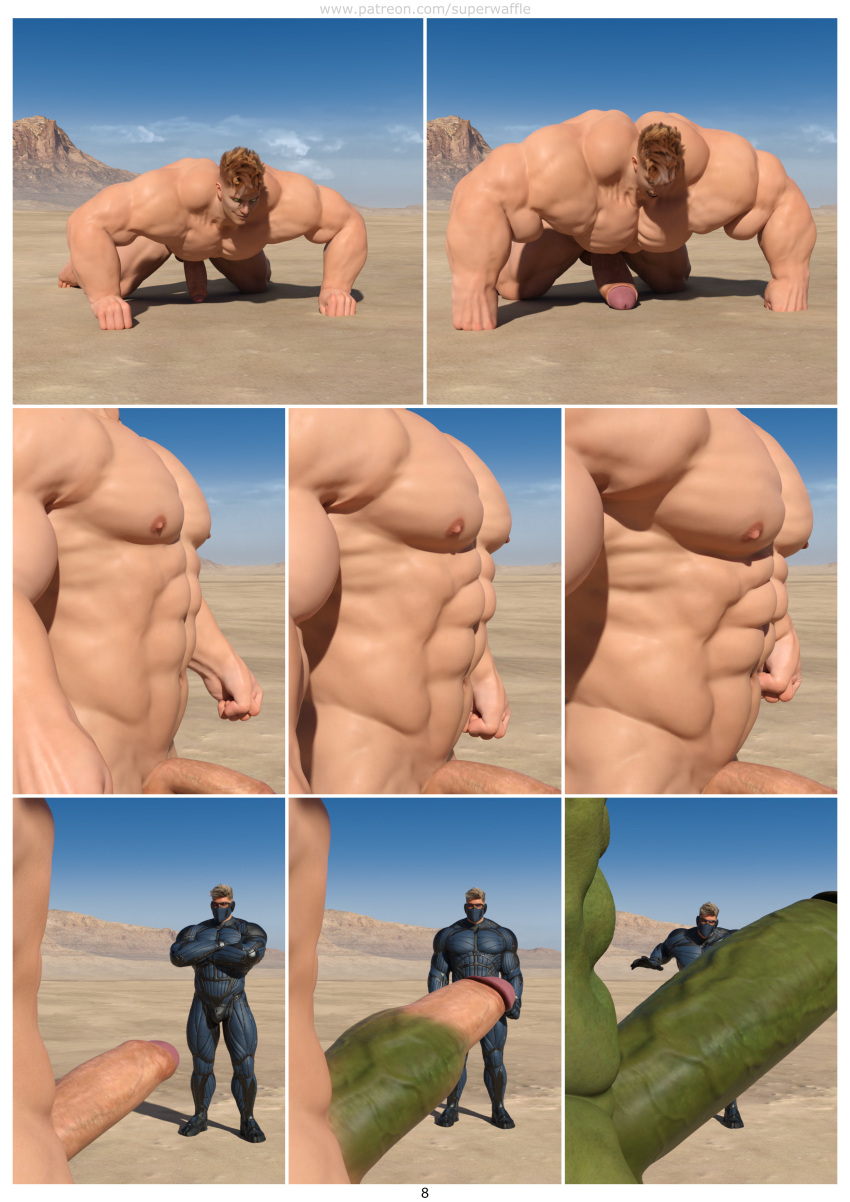 3d_(artwork) abs anal anal_sex biceps bodybuilder cum cum_on_body cum_on_lower_body cum_on_muscles cum_on_penis cum_on_self cum_on_upper_body cumming cumshot gay gay_sex growthcomics hulk hyper hyper_balls hyper_genitalia hyper_muscles hyper_penis hyper_testicles male male_focus male_only marvel muscle muscles muscular muscular_arms muscular_ass muscular_back muscular_legs muscular_male muscular_thighs nipples pecs superwaffle veins veiny_penis