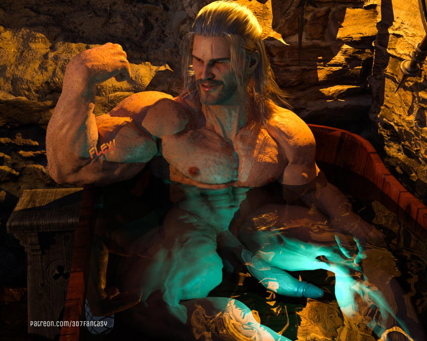 Geralt Of Rivia (The Witcher) Rule 34 Image
