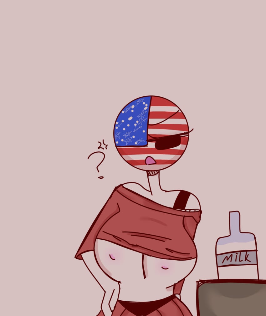 american_flag countryhuman countryhumans countryhumans_girl female tagme united_states_of_america_(countryhumans) yumimeow