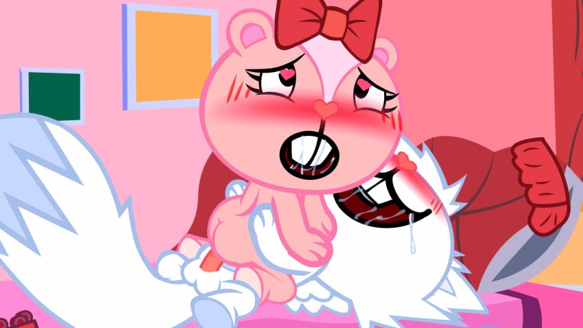 animated giggles_(htf) happy_tree_friends snowers