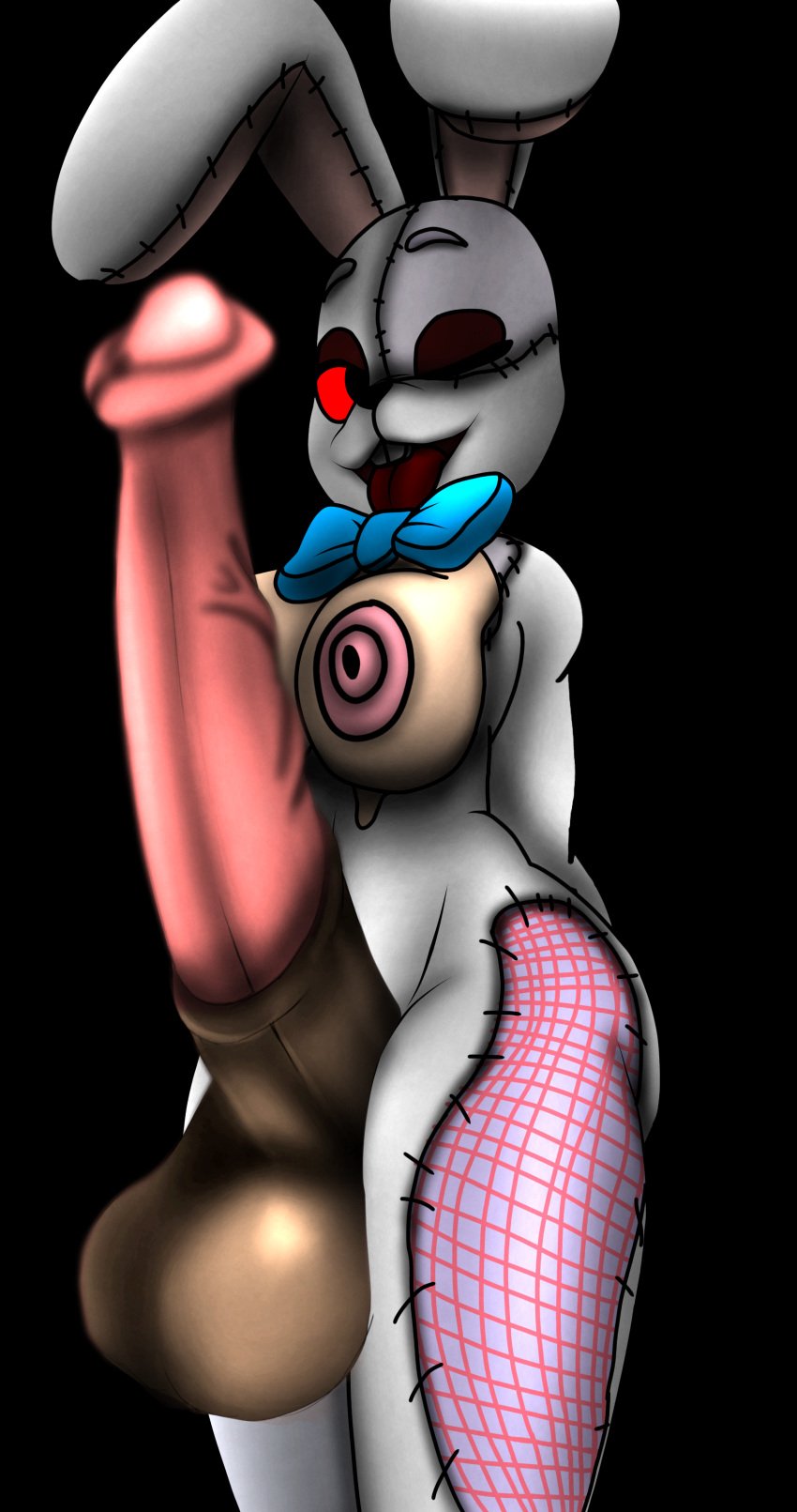 1futa 4n0nym0u5 anthro big_breasts clothed dickgirl dickgirl_only erection five_nights_at_freddy's five_nights_at_freddy's:_security_breach furry furry_only futa_only futanari hands_behind_back horsecock horsecock_futanari huge_balls huge_breasts huge_cock looking_at_viewer luiske476 one_eye_closed penis_out rabbit rabbit_costume rabbit_ears rabbit_humanoid rabbit_teeth smiling standing thick_thighs tongue tongue_out vanny_(fnaf) white_body