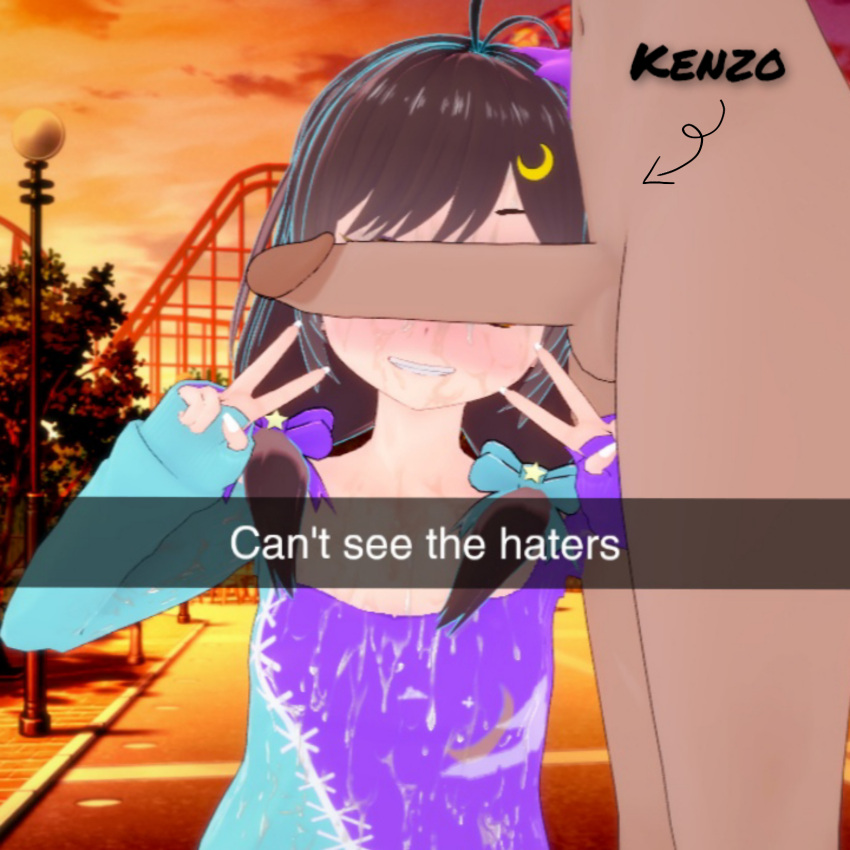 3d after_fellatio after_oral cant_see_the_haters cum cum_on_body koikatsu latam_virtual_youtuber nimu penis penis_awe penis_covering_eyes penis_over_eyes virtual_youtuber youtube_hispanic youtuber