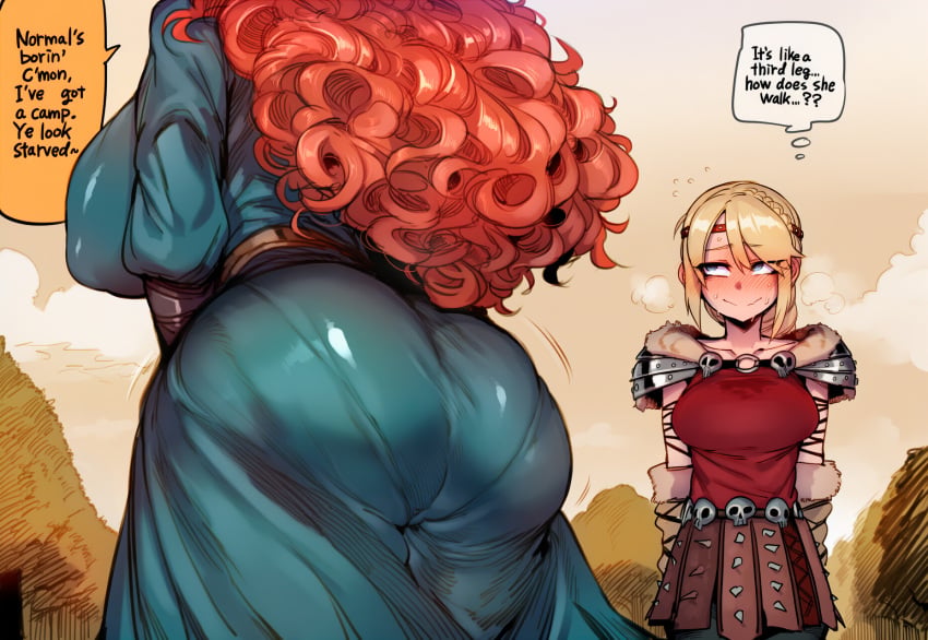 Astrid Hofferson (Brave) Rule 34 Image