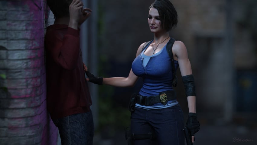 Jill Valentine (Sasha Zotova) Rule 34 Image