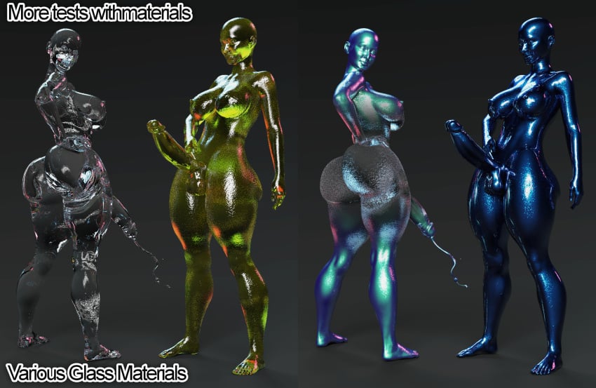 3d ass big_ass big_breasts big_butt big_penis breasts bubble_butt cum cum_explosion cumshot dat_ass daz_studio elemental_creature elemental_humanoid futa_only futanari glass large_penis misuzalha3d monster_girl nipples painted_body penis render slime slime_girl thick_thighs veiny veiny_penis wide_hips