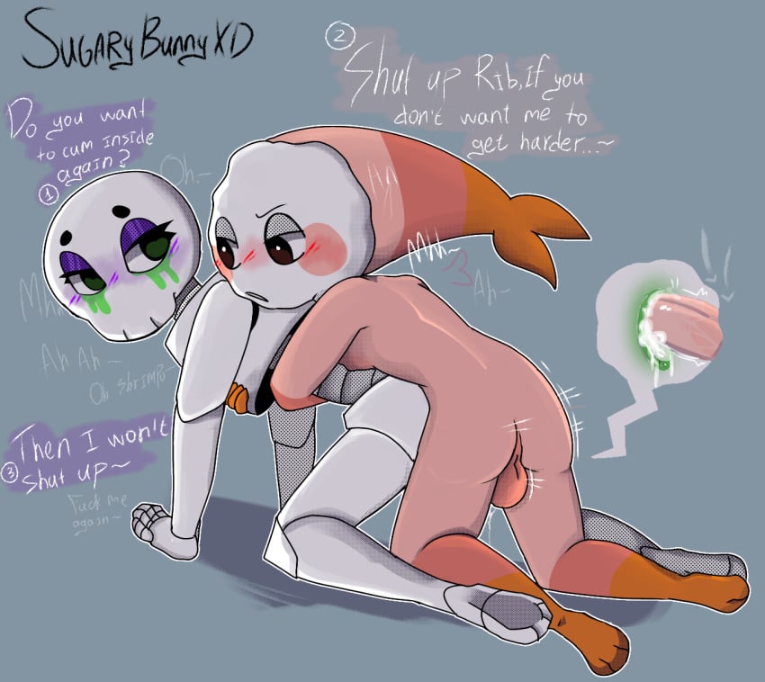 cum_in_pussy cum_inside dandy's_world dandys_world doggy_position doggy_style doggystyle enjoying_sex fertilization hetero hetero_sex holding_body impregnation ribecca_(dandy's_world) roblox roblox_game shrimpo_(dandy's_world) skeleton straight vaginal_penetration