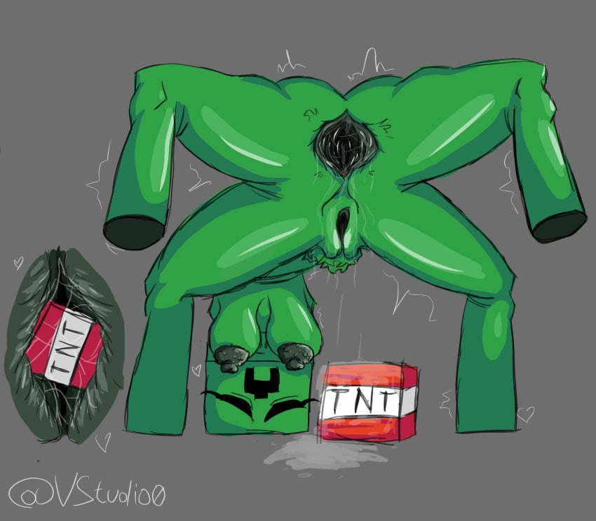 Creeper (Minecraft) Rule 34 Image