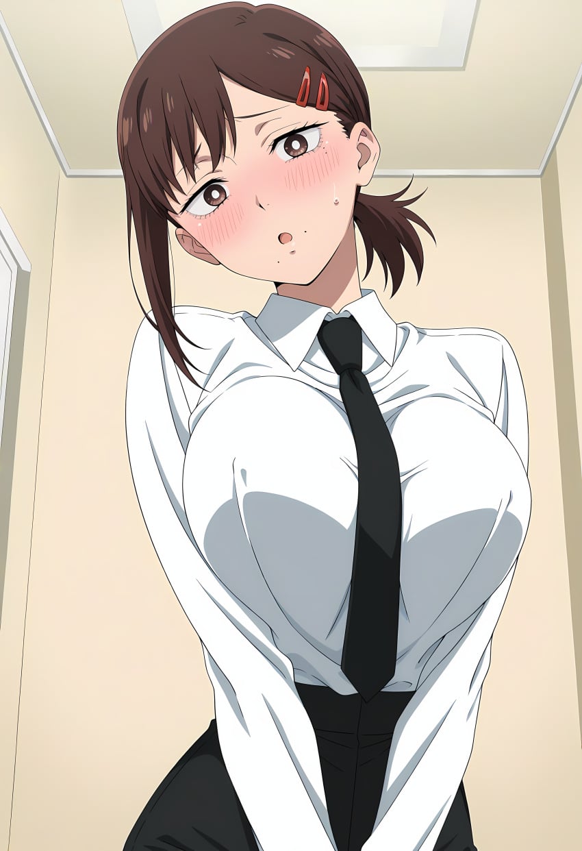 1girls ai_generated aindroidparanoid ass big_ass big_breasts big_butt breasts busty butt chainsaw_man curvy cute fat_ass female female_only hair hi_res higashiyama_kobeni hips huge_breasts human kobeni_higashiyama large_ass large_breasts legs narrow_waist nipples office_lady slim_waist solo tagme thick_ass thick_thighs voluptuous waist wide_hips