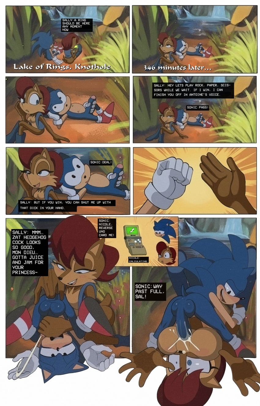 Sally Acorn (Sonic (Series)) Rule 34 Image