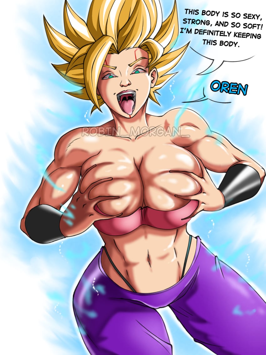 Caulifla (Dragon Ball) Rule 34 Image