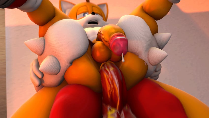 2boys 3d anal anal_sex animated anthro anthro_only big_penis deep_penetration fox fox_ears fur furry gay gif huge_cock interspecies interspecies_yaoi knuckles_the_echidna male male/male male_focus male_on_male male_only maledom malesub neotaurus no_humans orange_fur penetration penis reverse_stand_and_carry_position reverse_suspended_congress rough_sex sega sex sonic_(series) tagme tails twink yaoi