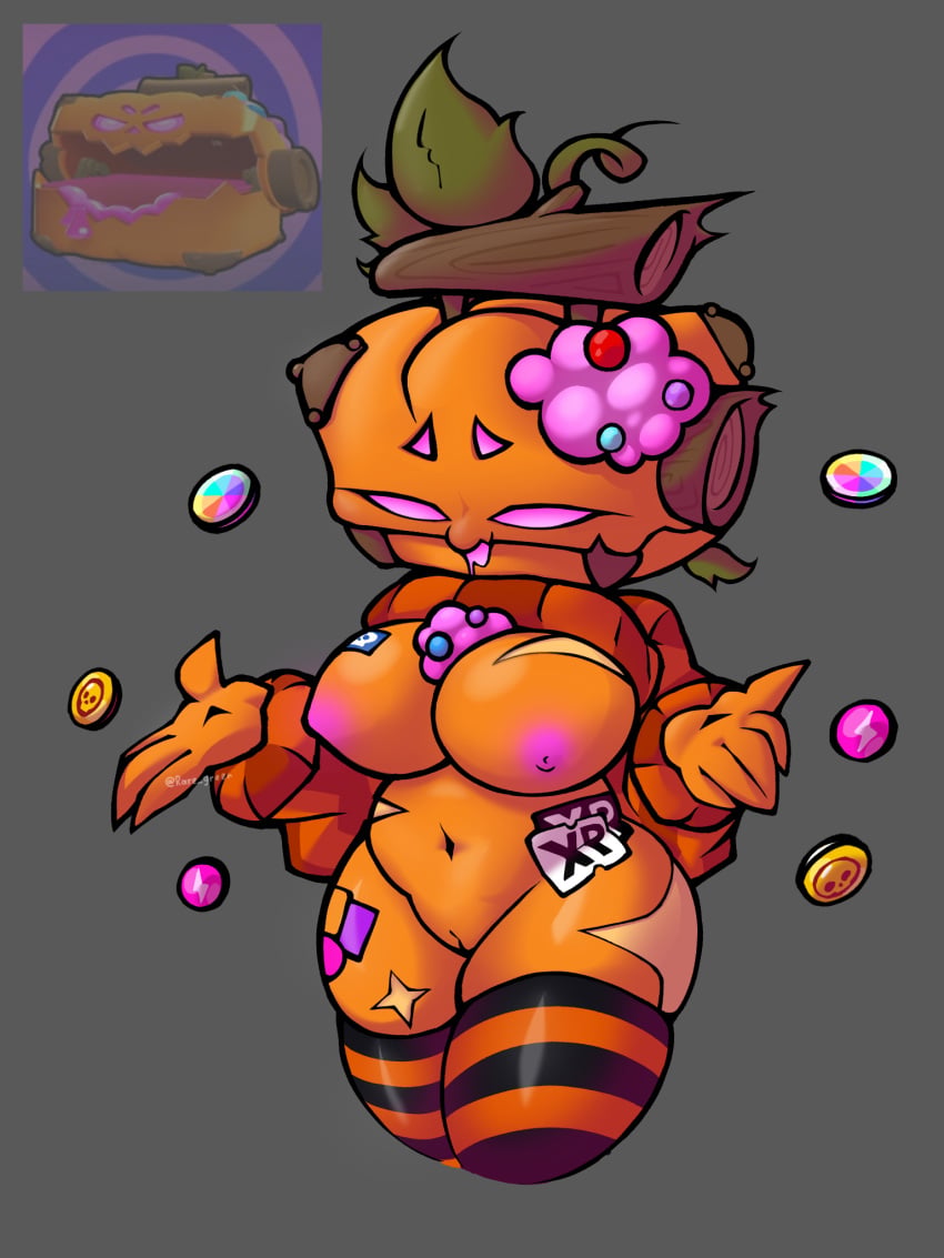 Pumpkin Box (Brawl Stars) Rule 34 Image