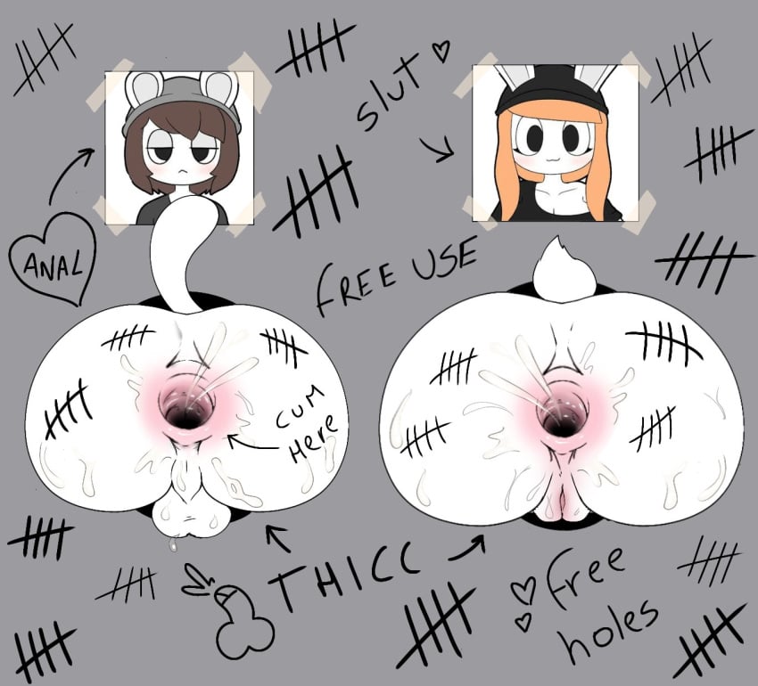 after_anal anthro anthro_penetrated ass_focus bent_over bubble_ass bubble_butt bunny bunny_girl butt_focus chinchilla fanart female female_anthro female_penetrated furry gaping gaping_anus hole_in_wall lagomorph leporid male male_anthro male_penetrated marker original original_character original_characters portrait pppotente presenting_hindquarters public public_use pussy_juice restroom reverse_gloryhole rodent spread_butt stuck_in_wall take_your_pick through_wall tina_(tonytoran) tony_(tonytoran) tonytoran twitter_username white_fur