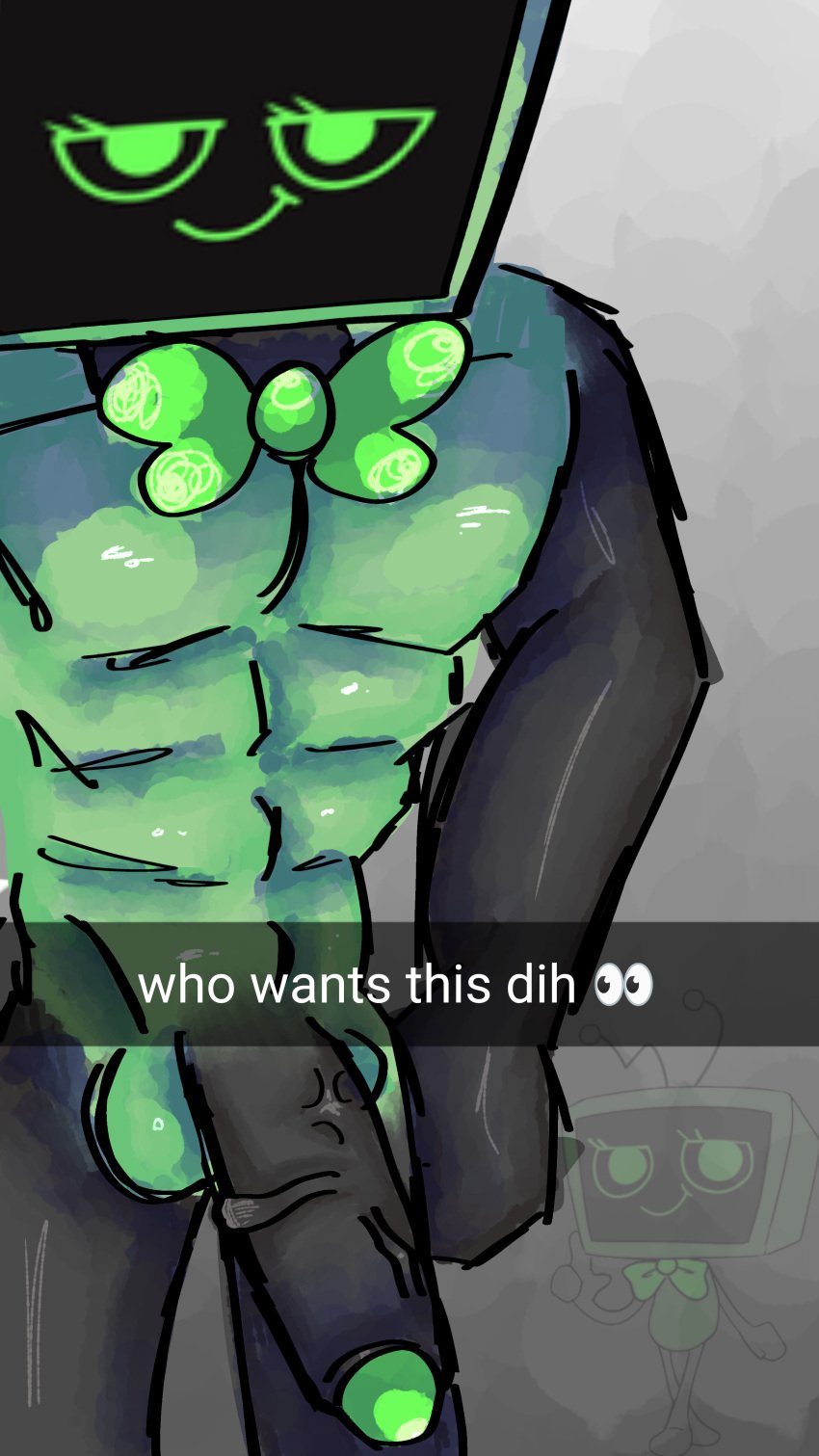 balls big_penis brainrot_text buff cheeseypussy dandy&#039;s_world dick dickgirl futa_only futanari huge_cock intersex large_penis snapchat solo solo_futa vee_(dandy&#039;s_world) veins veiny veiny_penis wtf wtf_is_this