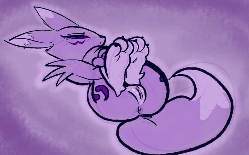 3_toes annoyed anthro anus ass baebot bandai_namco barefoot big_butt blue_eyes blush canid canine claws curled_up digimon digimon_(species) digital_media_(artwork) feet female fetal_pose fluffy fluffy_tail foot_fetish foot_focus fur hi_res leg_markings legs_up looking_away lying mammal markings monochrome nude on_back paws pointy_ears presenting presenting_hindquarters pussy renamon simple_background soles solo tail toes tuft vulva