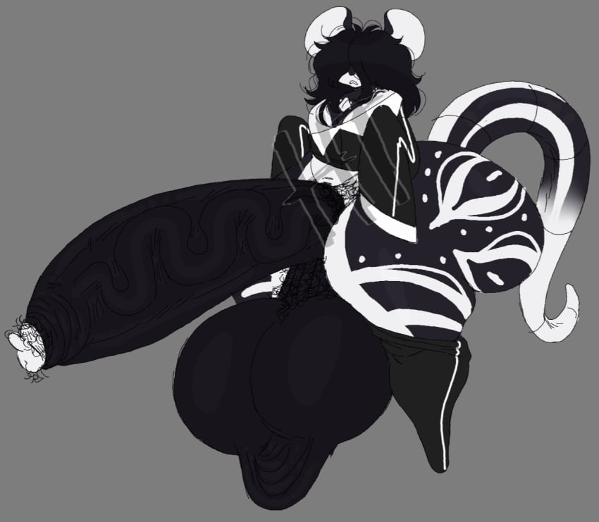 1boy anthro ass ass_bigger_than_head balls big_ass big_balls big_butt big_penis black_and_white_body black_hair bubble_butt curvaceous curvy curvy_figure femboy foreskin furry girly grey_background hair_over_eyes heavensthroat huge_ass huge_balls huge_cock hung_trap hyper_balls hyper_penis long_hair long_tail male male_only messy_hair neet penis pubic_hair pubic_hair_in_foreskin rat rodent solo solo_male tail thick_thighs uncircumcised voluptuous voluptuous_male wide_hips