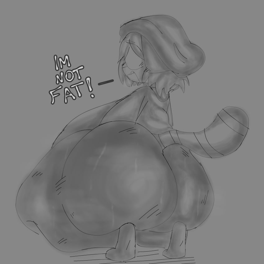 anthro fat_ass fat_butt feet huge_ass huge_breasts huge_butt huge_thighs hyper hyper_ass hyper_breasts kneeling large_ass large_breasts large_butt large_thighs looking_back musk musk_clouds musky_butt original_character raccoon steam steaming_body steamy steamy_ass sweat sweatdrop sweating sweaty sweaty_body sweaty_butt voluptuous voluptuous_female white_eyes wide_ass wide_hips wide_thighs