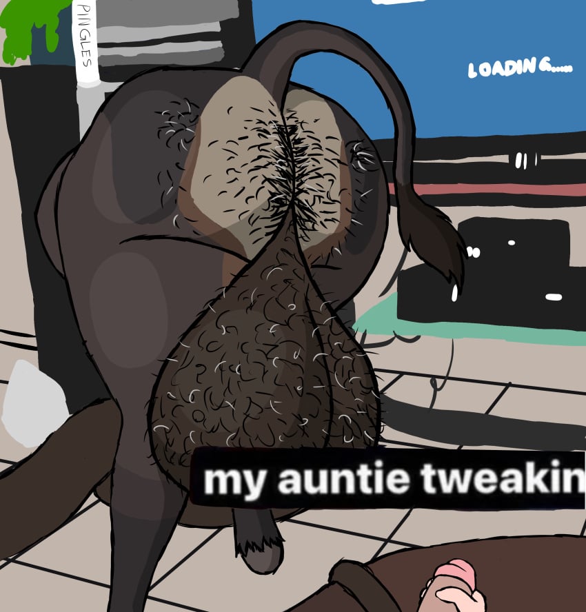 absurd_res animal_genitalia animal_penis anthro arkaneanarchist_(artist) asinus ass balls bent_over big_balls big_butt big_penis body_hair brown_body brown_skin butt_hair colored detailed detailed_background digital_drawing_(artwork) digital_media_(artwork) donkey draw_over elderly equid equine equine_genitalia equine_penis first_person_view flat_colors genitals grannybase gynomorph hairy hairy_balls hi_res huge_balls huge_butt huge_cock hybrid hyper hyper_balls hyper_genitalia hyper_penis intersex jesse_"jack_in_the_box"_taylor_(grannybase) mammal masturbation mature_anthro mature_gynomorph mature_intersex medial_ring meme mule multicolored_body multicolored_skin nude obscured_penis penis raised_tail rear_view snapchat solo tail