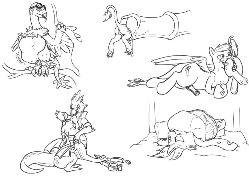 absurd_res anthro anthro_prey anus archeops arthropod avian bird changeling cock_vore der doesnotexist dragon female female_pred female_prey feral feral_pred feral_prey fossil_pokémon friendship_is_magic genitals hasbro hi_res larger_pred male male_pred male_prey micro monochrome my_little_pony nibbs nintendo nonine oral_vore penile penis pokémon_(species) pokemon pussy rocco_(awesomenauts) same_size_vore size_difference stomach_bulge tatzlpony video_games vore zuthal