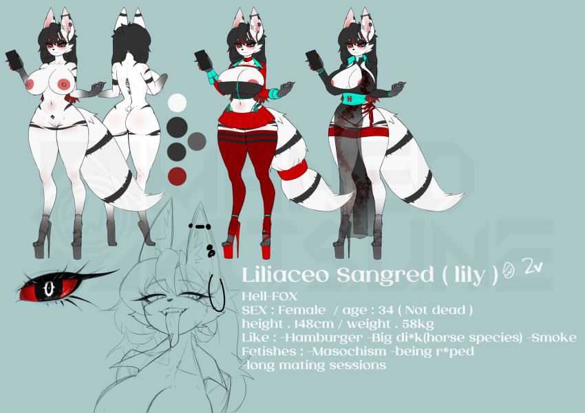 Liliaceo Sangred Rule 34 Image